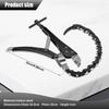 Tailpipe Cutter 0.6inch To 3.3inch Exhaust Tube Chain Cutter Carbon Steel Exhaust Pipe Cutter Tool Universal Exhaust Pipe Cut