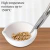 Round Quartz Crucible Heat-resistant Jewelry Casting Tools  Gold Silver Melting