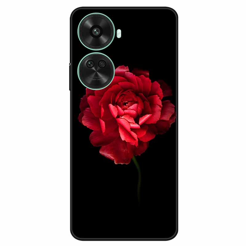 For Huawei Nova 12 SE Case Soft TPU Flowers Beautiful Pattern Phone Cases for Nova12SE Nova 12SE Protect Covers Silicone Capas