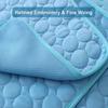 And Adults Water Absorption Puppy Blanket Summer Cat Sleeping Pad Pet Cooling Mat Ice Silk Dog Bed