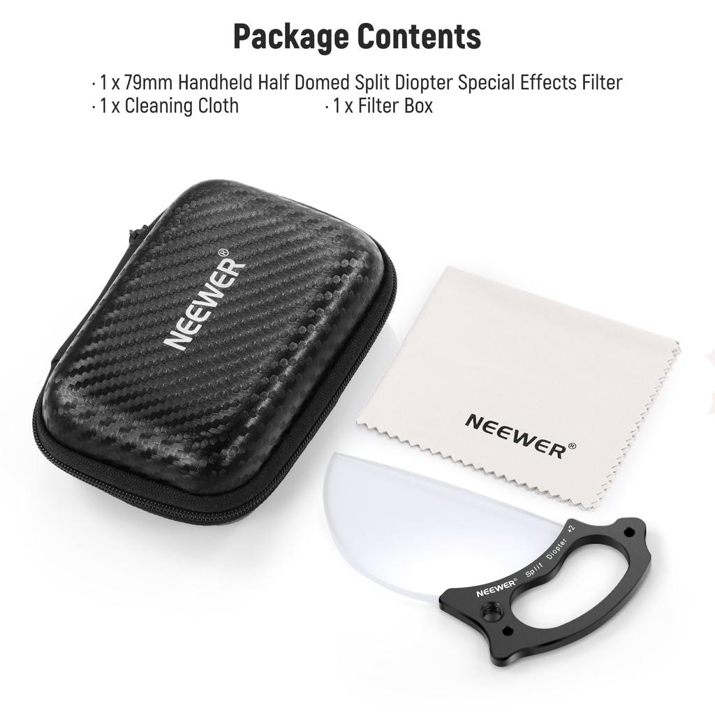 Neewer BK9 79мм Диоптрийный призменный фильтр – фильтр для камеры