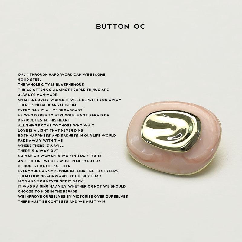 5 шт. Накладные пуговицы из сплава смолы Xiaoxiang, декоративные пуговицы для куртки, свитера, вязаные пуговицы для свитера