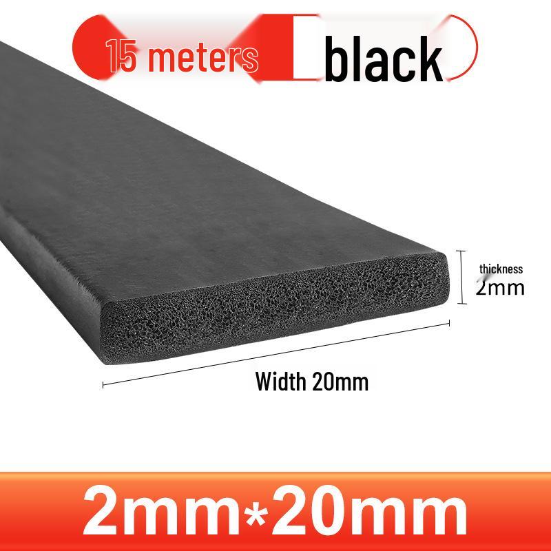 Уплотнительная лента из вспененного EPDM-каучука: Прочный, износостойкий для электрических коробок и дверей шкафов