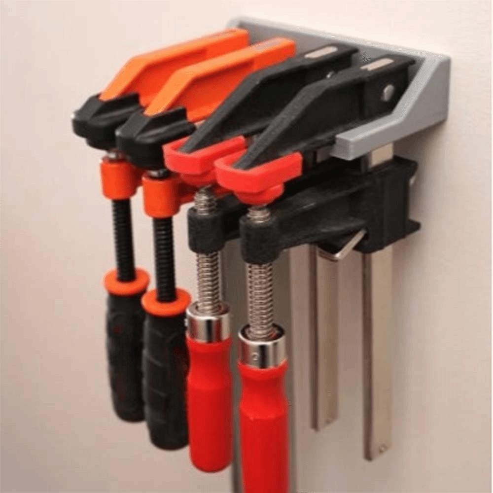 Utility Shelves Heavy-Duty F-Clamps Rack Essential Organization Artifact Studio