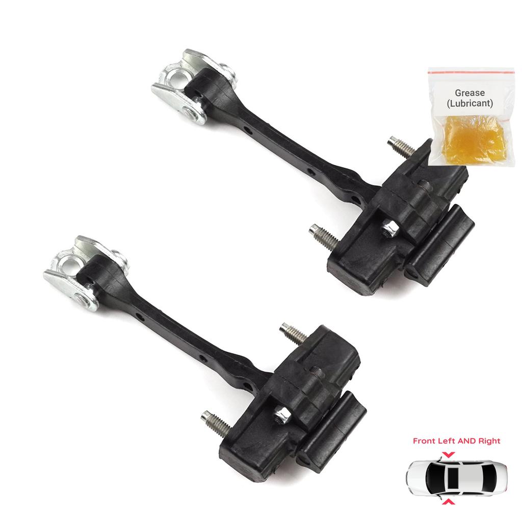 BDP1310-1 2 Pieces Front Door Hinge Stop Check Strap Limiter for Citroen C4 Cactus 2014-On 9801290780