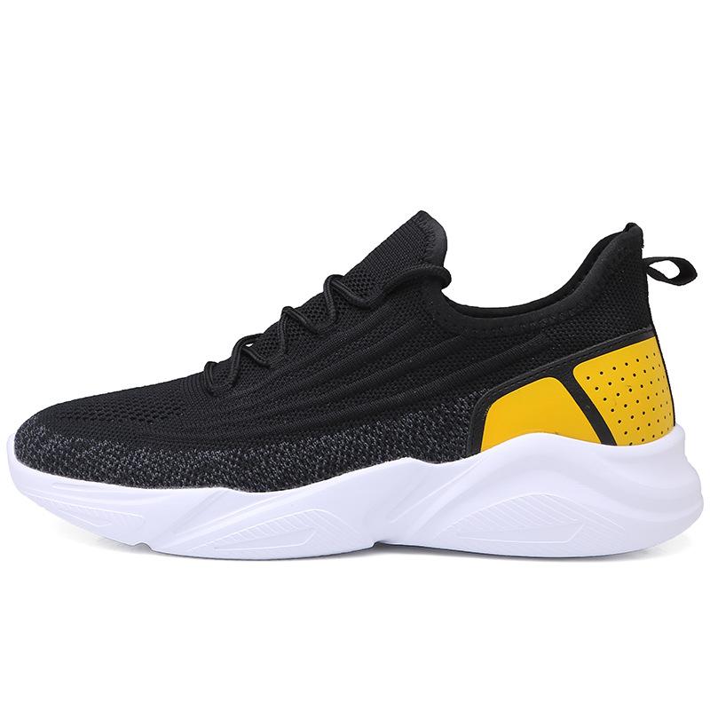 Новая мужская обувь черная сетка дышащие кроссовки для бега легкая мягкая подошва легкие мужские повседневные дорожные туфли