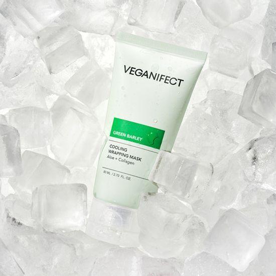 Veganifect Маска-пленка с алоэ и зеленым ячменем 80 мл (+Без кисти)