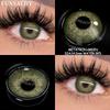 FUNSACHY 1 Pair Black Coloron Contacts Lens Yearly Use Natural Korean Brown Eyes Contact Gray Pupils Cosmetics Fashion Softlen