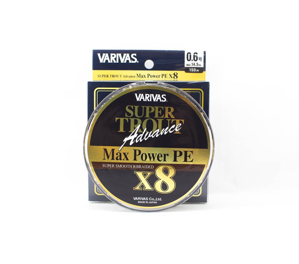 Varivas Линия PE Super Trout Advance Макс. мощность 150 м PE 0,6 Макс. 14,5 фунтов 7046