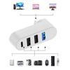 Поворотный на 180 градусов ХАБ 4 порта USB C Адаптер USB3.0 2.0 Type C 2.0 Передача данных Зарядная Док-станция для Ноутбука Телефона