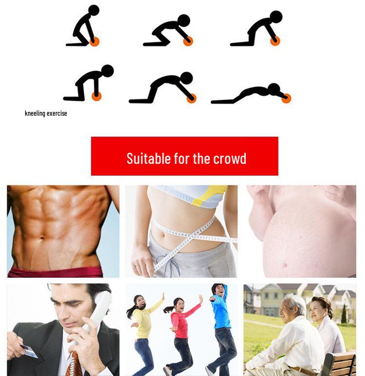 Large Ab Roller Wheel: Ab Training and Fitness Equipment