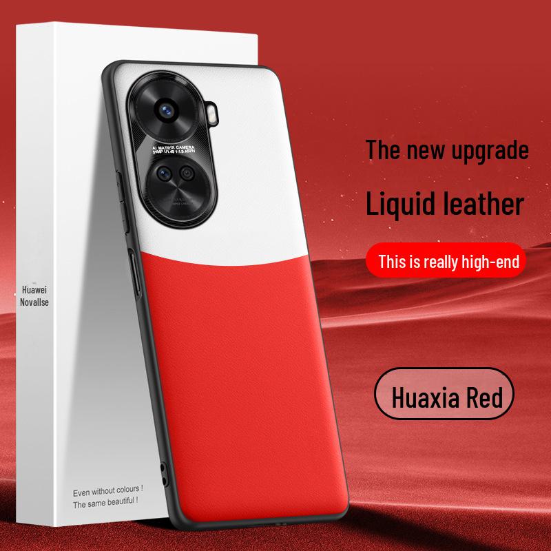 Защитный чехол из жидкой кожи для мобильного телефона Huawei Nova 11 SE, защита от падений, возможна доставка по одной штуке.