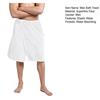 Men Microfiber Bath Towel with Pocket Absorbent Warm Private Parts Cover Elastic