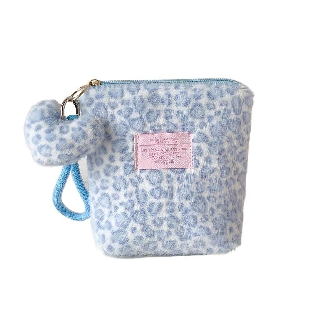 Handbag Make Up Pouch Bag Versatile Pouches Bag Organizer Leopard Print Makeup Bag Lipstick