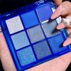 Blue 9-color Eye Shadow Is Sweat-proof Waterproof and Not Easy To Fade High-quality  Blue Makeup Cos Color Makeup