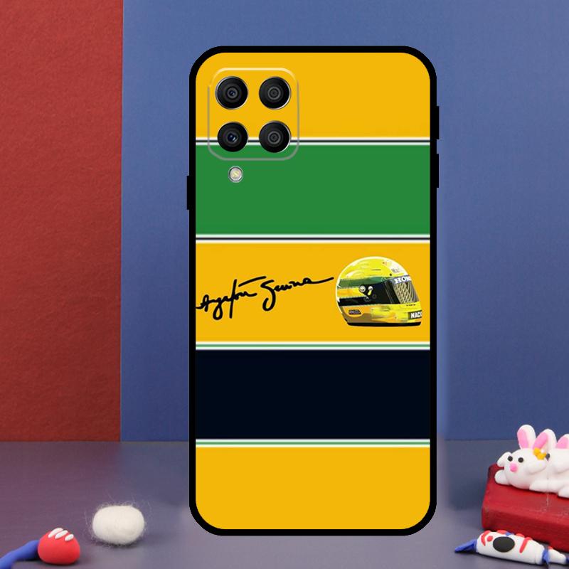 Чехол для телефона Ayrton Senna F1 для Samsung Galaxy M31 M51 M33 M13 M23 M53 M15 M55 M14 M34 M54 M20 M30s M32 M52