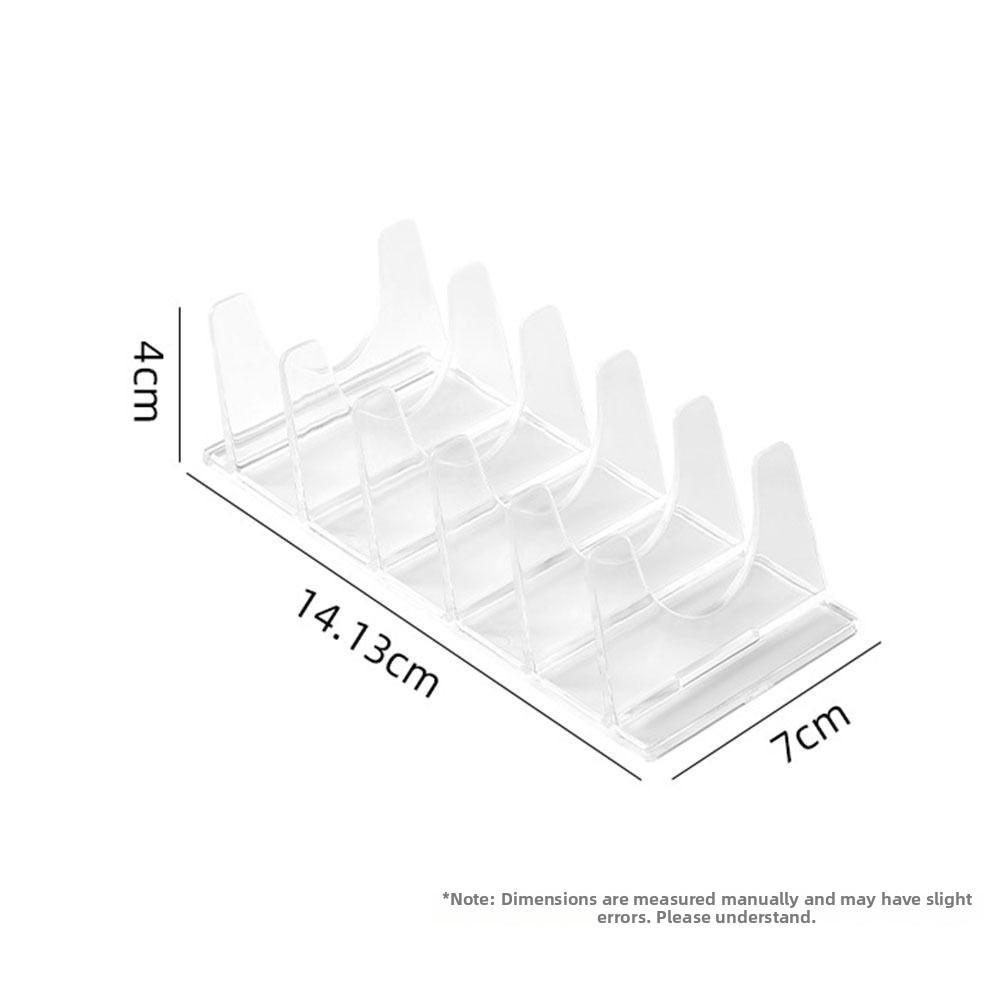 Multi-Function Cosmetic Stand Acrylic Blush Powder Storage Tray Durable Cosmetics Tools Stand