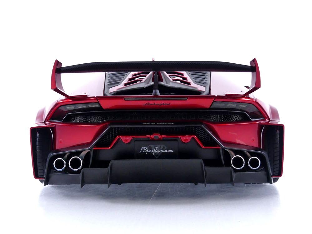 AUTOart AUTOart Liberty Walk Works Lamborghini Huracan GT Hyper Red Завершенный продукт 1/18 LB-силуэт