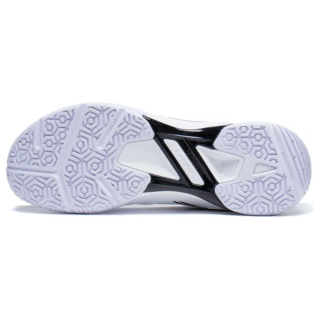 New LiNing Blade Lite Cushioned Slip Resistant Abrasion Resistant Low Top Badminton Shoes Unisex Standard White AYZT005-1