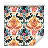 Baroque Damask Wallpaper Cream and Peach 50x1000