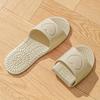 EVA Slippers for Travel, Non-Slip, Quiet, Odor-Resistant, Foldable, Unisex Couples' Slides, All-Season Solid Color Slip-On Bathroom Hotel Footwear