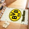 Borussia Dortmund Customize Text Floor Mat Perfect for Decorate room Study room Living Rooms Playrooms Anti-slip Rug Office home decor Spiritual Gift