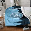 Manchester City Crest Blankets Flannel Printed Breathable Warm Throw Blanket for Home Office Bedspreads 0708a9