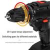 Rechargeable Multi-Functional Handheld Lithium Battery Impact Drill with Pistol Grip