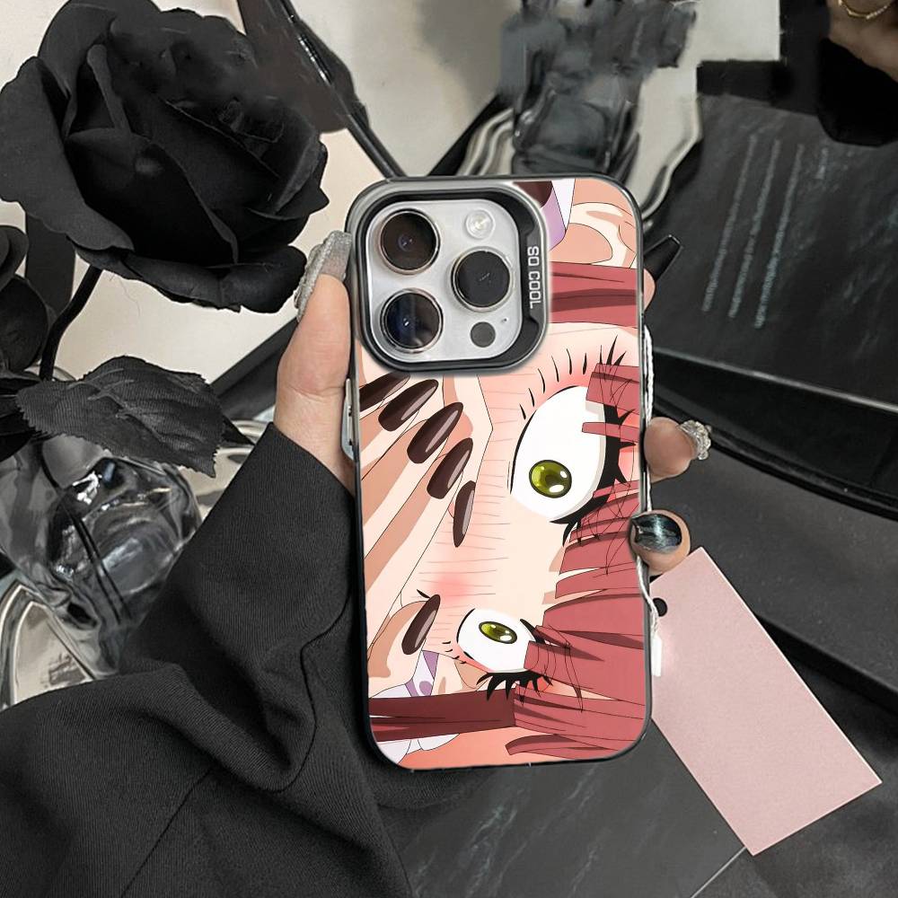 S-Darling Марин Китагава Цветной Серебристый Чехол Для Телефона Для iPhone 17,16,15,14,13,12,Pro MAX Черный Матовый Ударопрочный Чехол