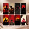 R-Red D-Dead Redemption 2 Чехол для телефона Черный Силиконовый Мягкий Для Samsung S25,S24,S21,S22,S23,S30,Ultra,S20,Plus,Fe,Lite
