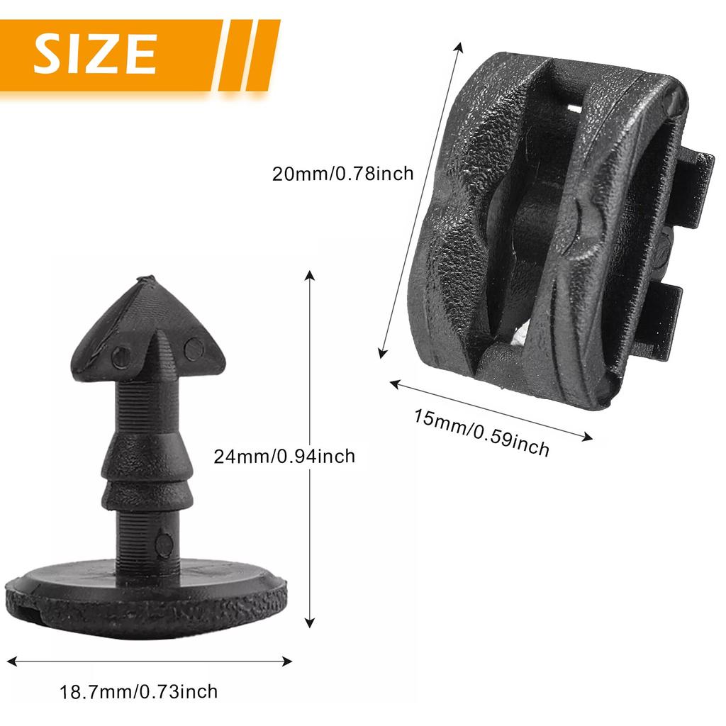 8 шт. Задний бампер поворотный фиксатор поворотные зажимы крышка буксировочной проушины для Land Range Rover sport Discovery Sport 3 4 LR2 LR3 LR4 Freelander 2