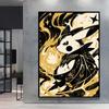 Anime  Posters Pikachu Classic Canvas Paintings Wall Decoration Living Room Modular Prints Cartoon Character Picture