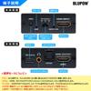BLUPOW HDMI Audio Splitter Digital Analog ARC Compatible Audio Compatible HDMI Adapter for PS4 Fire VA130 1080P@120Hz/4K@60Hz (Optical & 3.5mm Output)