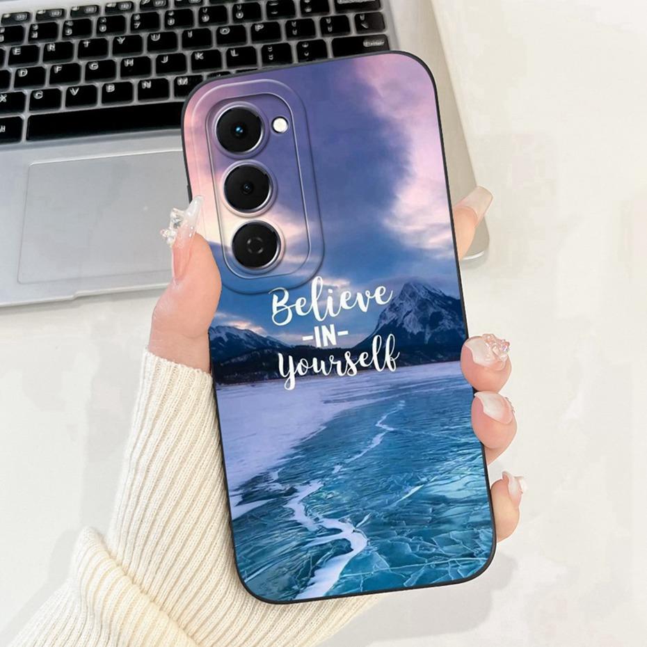 Красивый Цветочный Чехол Для Телефона Tecno Spark 40 Pro Plus Мягкий Силиконовый Ударопрочный Чехол Для Tecno Spark 40 Pro+ 40Pro Бамперы