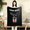 Custom Beşiktaş J.K Blanket, High quality Comfortable for All Seasons, Home Decor, Warmth and Comfort