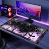 Gothic Bat Large Extended Gaming Mouse Pad Non Slip Desk Mat Spider Web Keyboard Mouse Pad For Laptop Desktop Office Setup