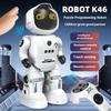 Робот-программируемый LeNeng K46 Ранний ИИ Интерактивный компаньон Игрушка с дистанционным управлением Поющий танцующий робот