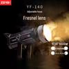8-секционный светодиодный зум-светильник Fresnel 5x с художественным дизайном и креплением Bowens для креативной фотографии