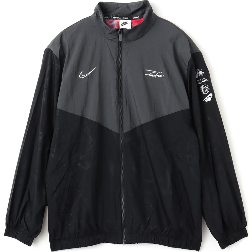 Nike X Futura Женская куртка-ветровка Breaking (Азия) Черный/Антрацитовый Унисекс Уличная одежда HF6069010