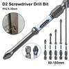 Impact Resistant Cross Head  Bit D2 Non-slip Electric Screwdriver Bit  Screw Driver Hand Tool