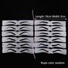 Make Up Tools Fixable Stickers Eye Brow Stamp 12 Styles Grooming Shaper Template Eyebrow Stencil