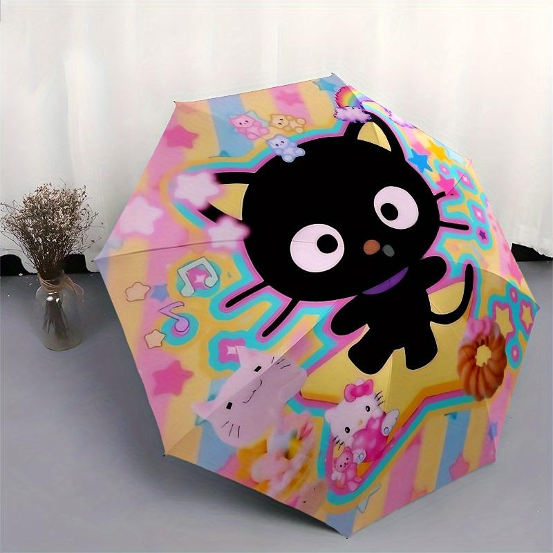 Kawaii,Cute Automatic opening and closing folding umbrella with 8 rib frame and compact travel design,perfect for all occasions | Stylish