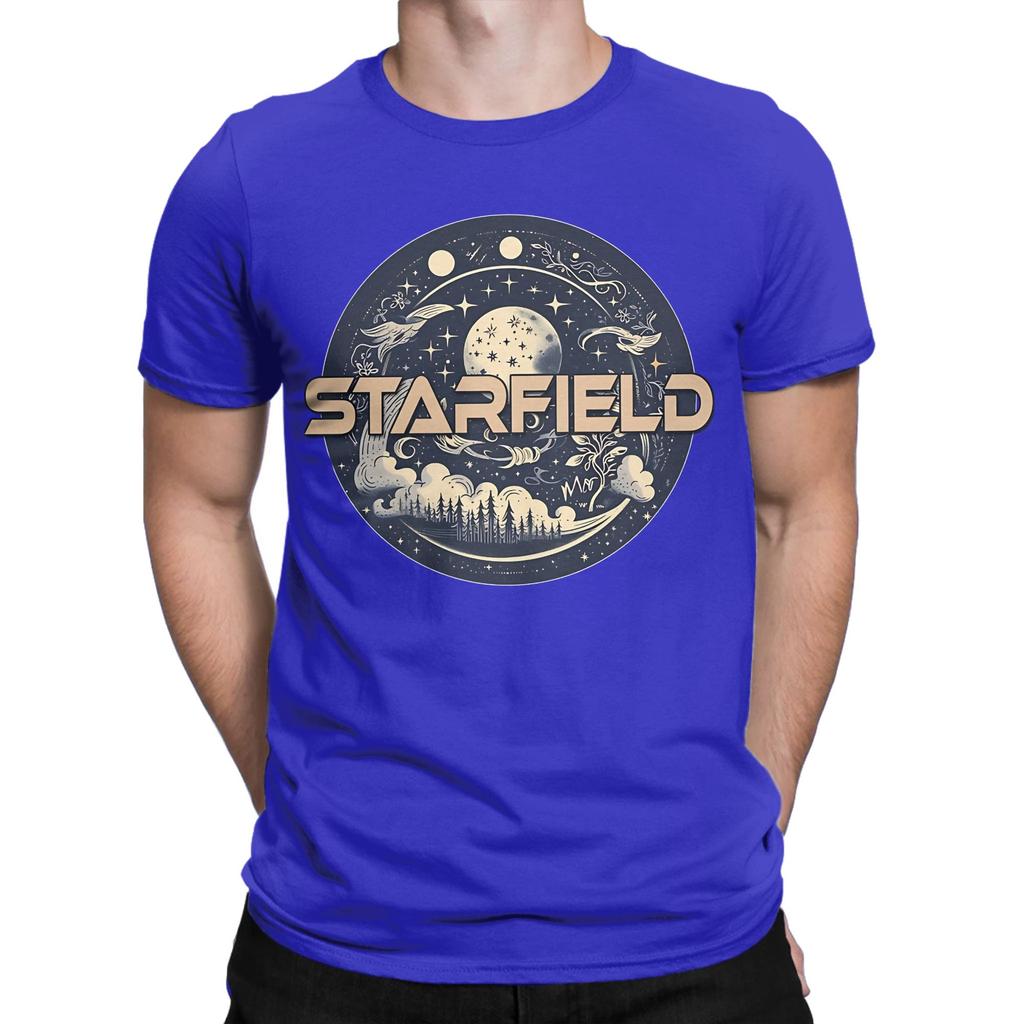 Starfield Funny 100 Cotton Tshirt Sstarfield Tops Tees For Unisex