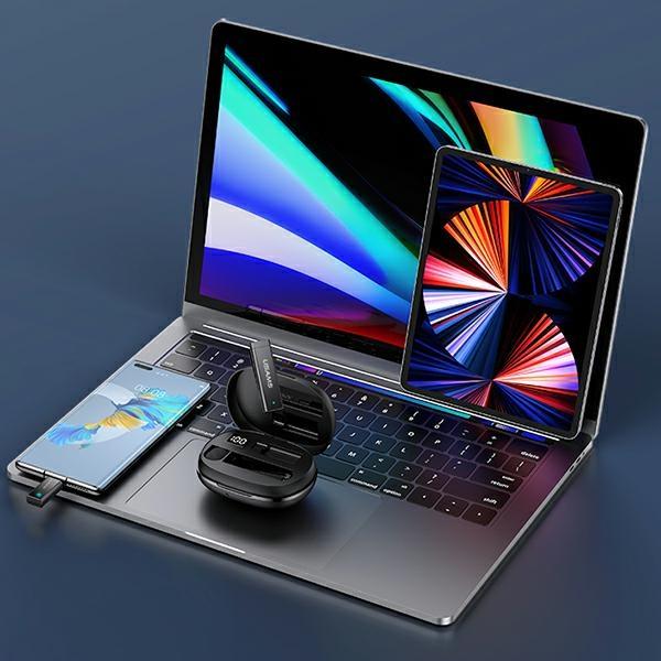 USAMS ENC 2.4G Wireless Lavalier Microphone USB-C ZB243MKF01 (US-ZB243)