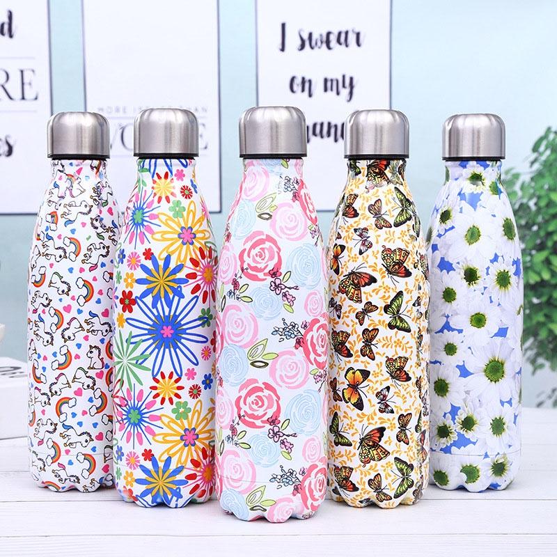 Classic Design Stainless Steel Vacuum Insulated Drinks Thermos 500ml