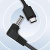 Кабель USB C на 5.5x2.1 мм с Г-образным разъемом, 12 В постоянного тока PD, для роутера, камеры, светодиодных лент и динамика, шнур 1 м для установки в ограниченном пространстве