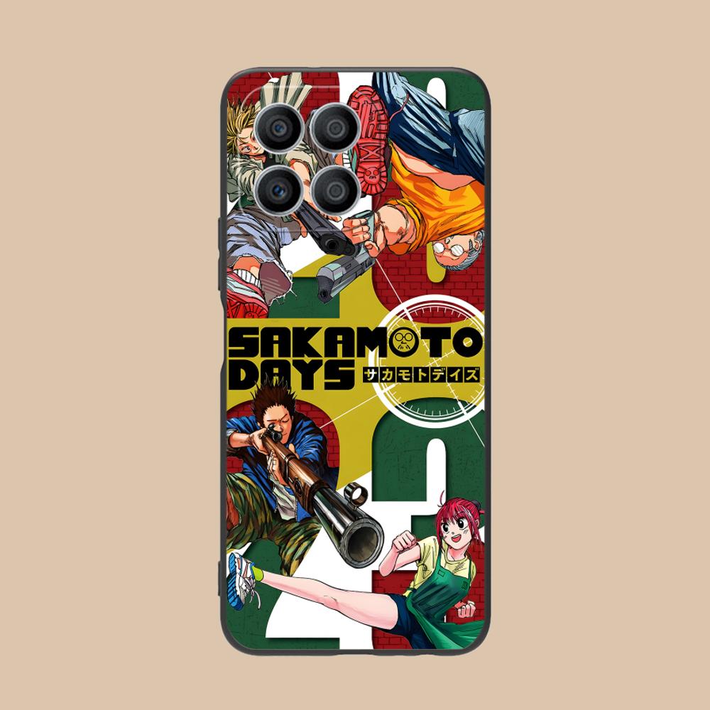 Чехол для мобильного телефона Sakamoto Days для Honor 90 80 70 60 50 30 20 10 9 8 7 Pro S SE Lite 5G Цветной Печатный Чехол Красивый Чехол