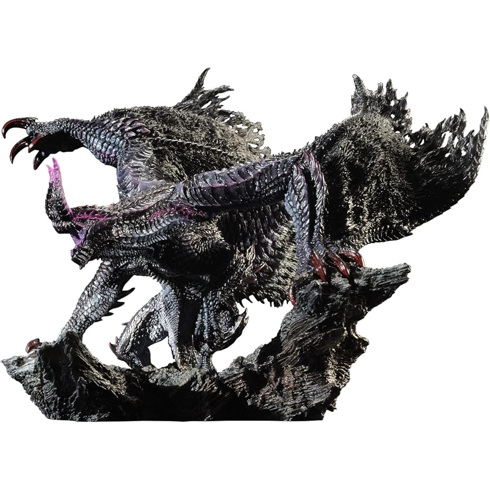 Capcom Figure Builder Creator's Model Black Dragon Gore Magala Reissue Approximately H205 x W235 x D240mm
