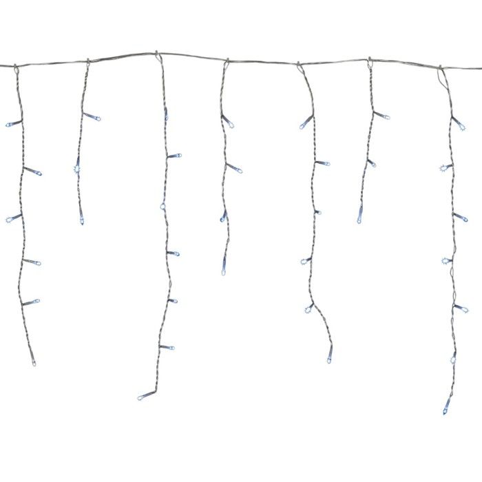 Guirlande Glacon solaire bleu 70 LED