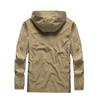 Spring and Autumn Men's Jacket Thin Mountaineering Outdoor Jacket Casual Sports Windbreaker Hooded Jacket Men
